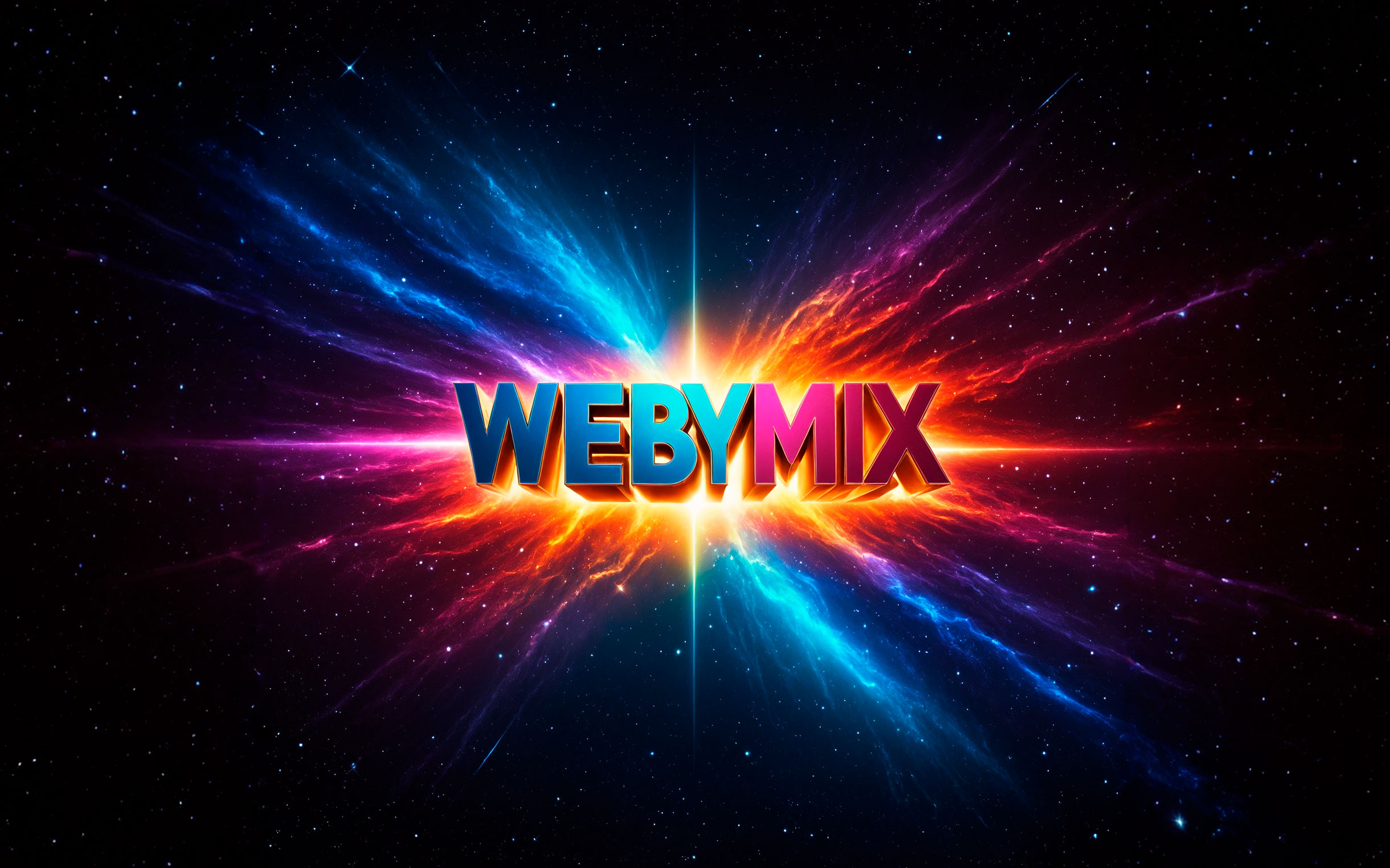 WEBYMIX буквы, Создание сайтов в Омске